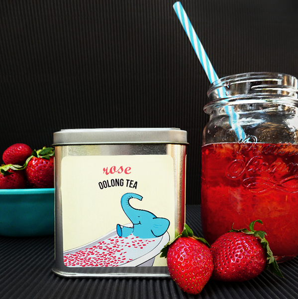 Strawberry Rose Ice Tea Recipe