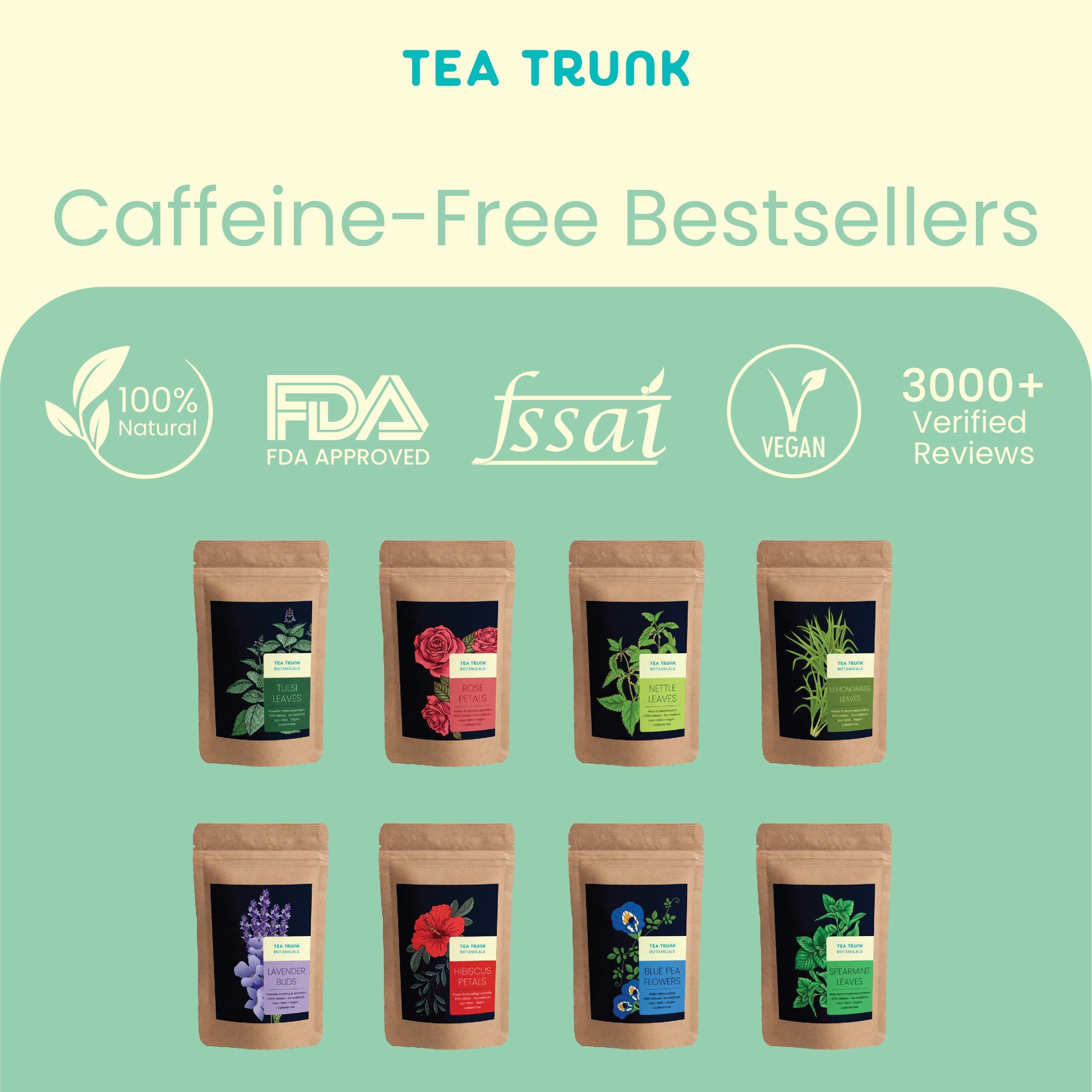 Caffeine-free bestsellers
